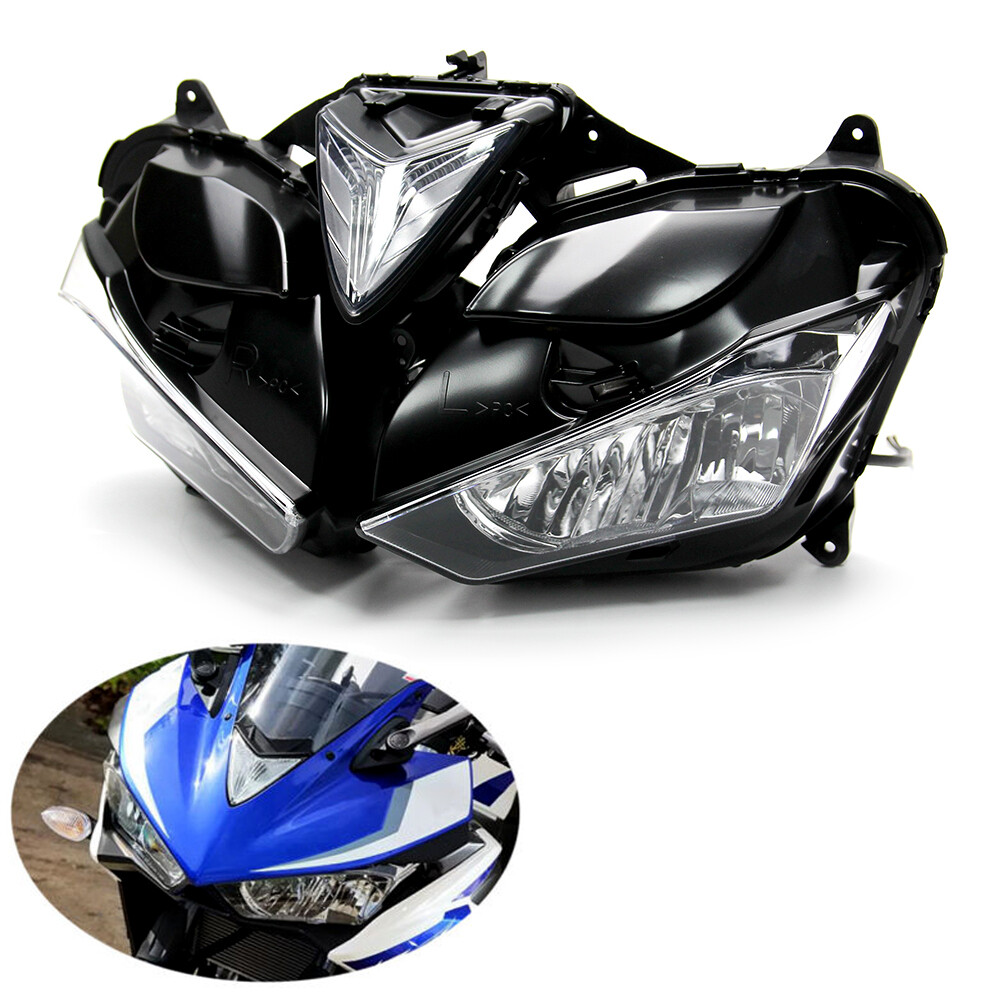 YZF-R3 Headlight Headlamp Assembly for Yamaha R3 2013 2014 2015 2016 2017 2018