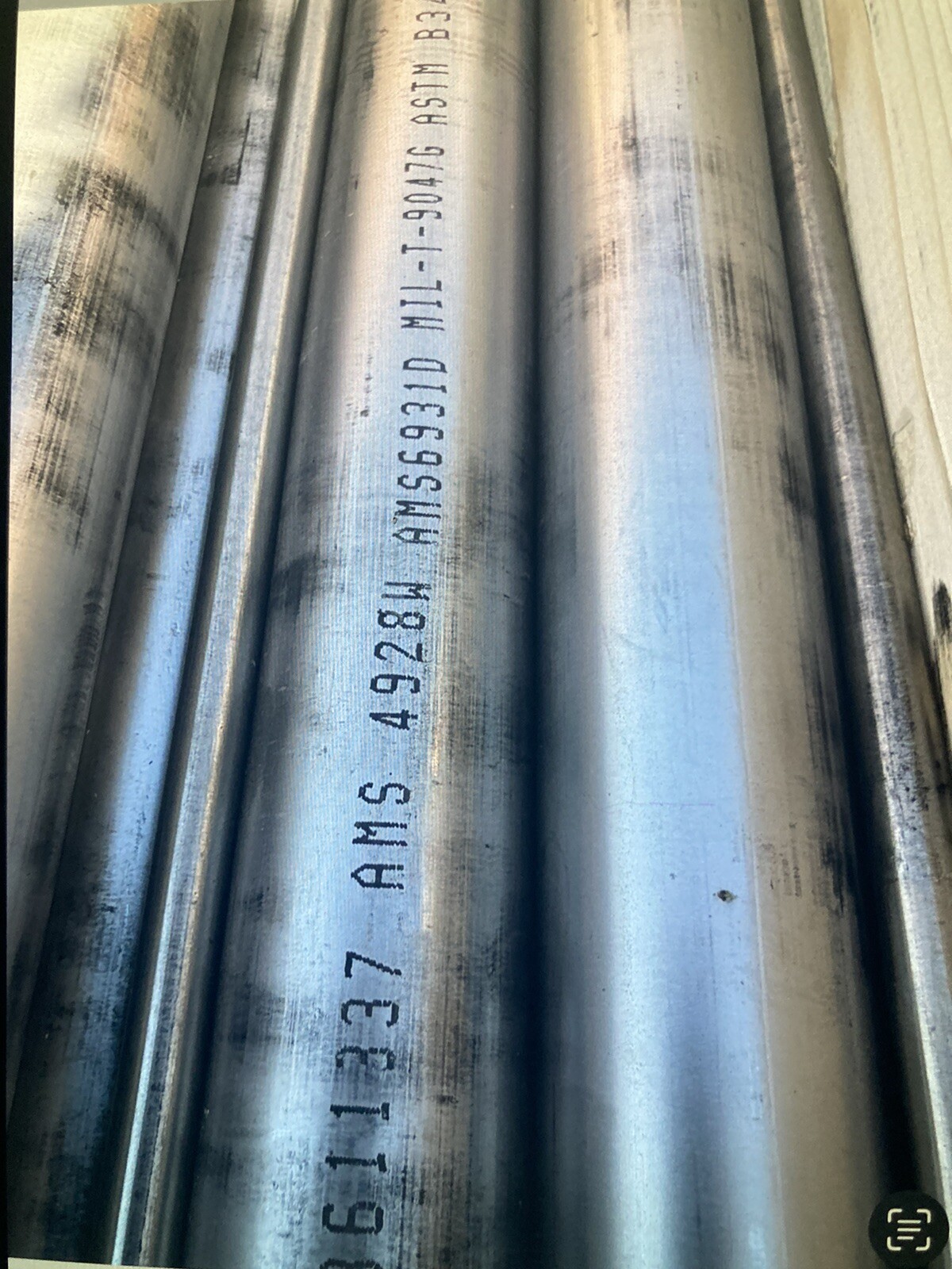 Titanium Round Bar 6AL-4V grade 5 AMS 4928  1.500 X 17.000”