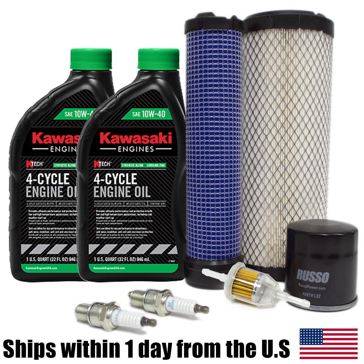 Tune Up Maintenance Kit for Kawasaki FX751V FX801V FX850V Engines 99969-6262A