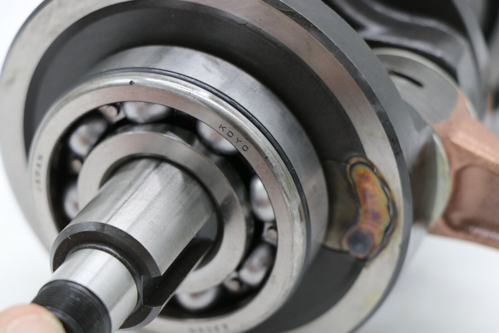 Yamaha Banshee crank crankshaft 10mm stroker 115mm long rod welded KOYO bearings