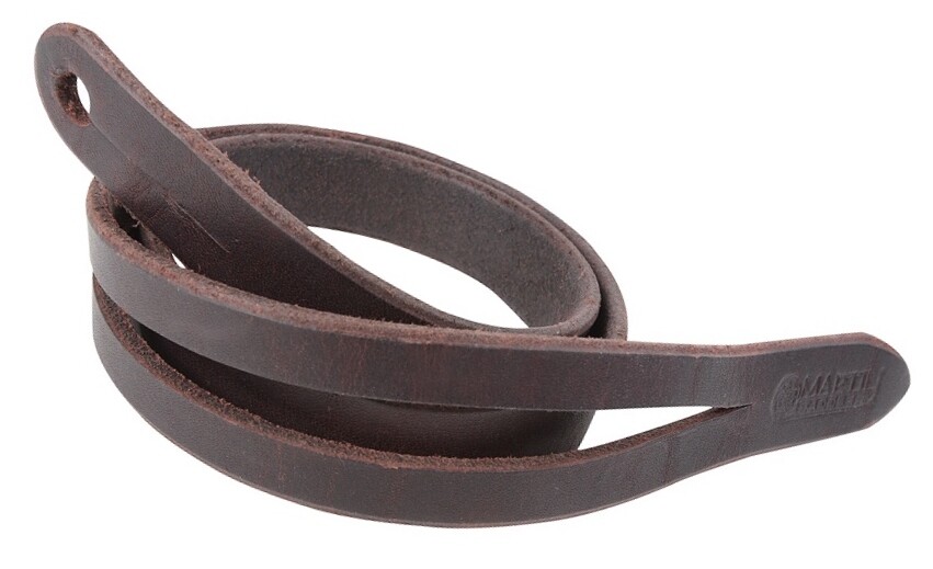 Lariat Rope Holder Easy Loop Strap 28" Soft Latigo Leather by Martin Saddlery