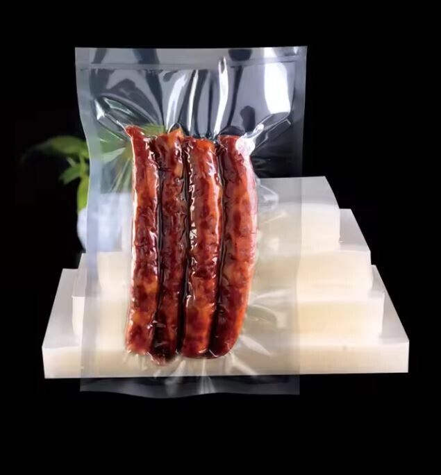 100 packs Vacuum Sealer Bags Poly/Nylon Food Saver Storage Package All Sizes