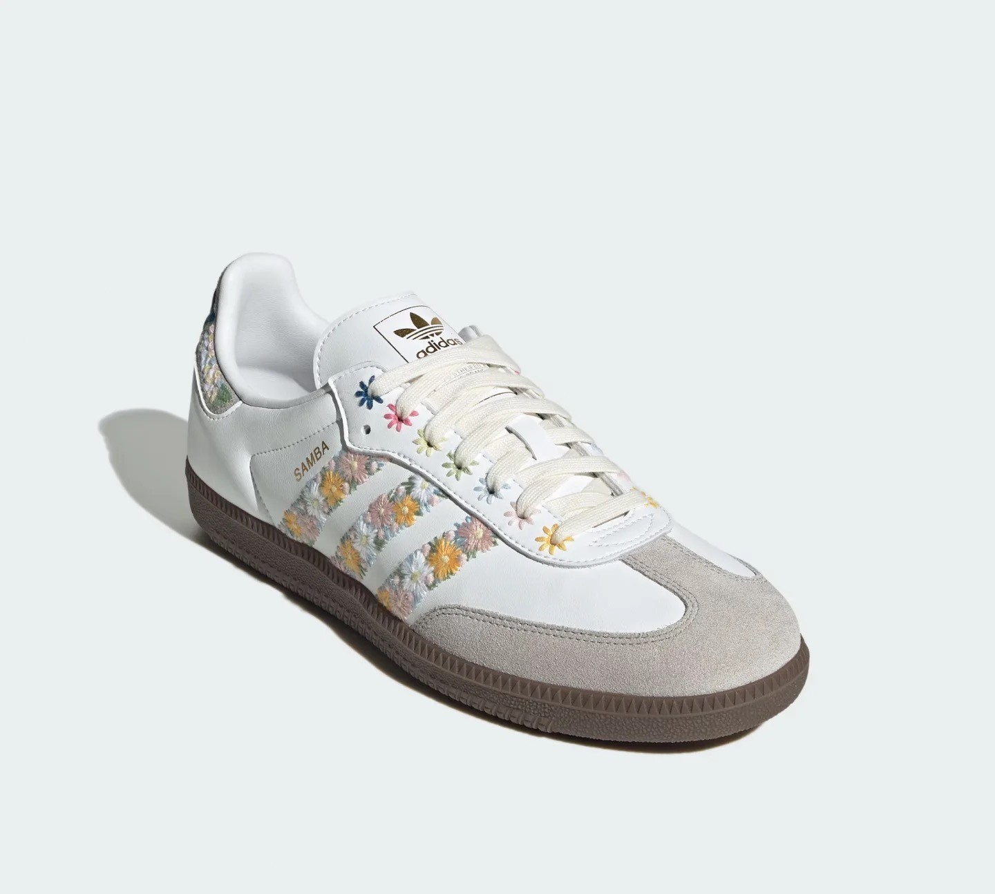 Juice x Adidas Originals SAMBA OG Low Top Skateboard Shoes Unisex White - HQ5155