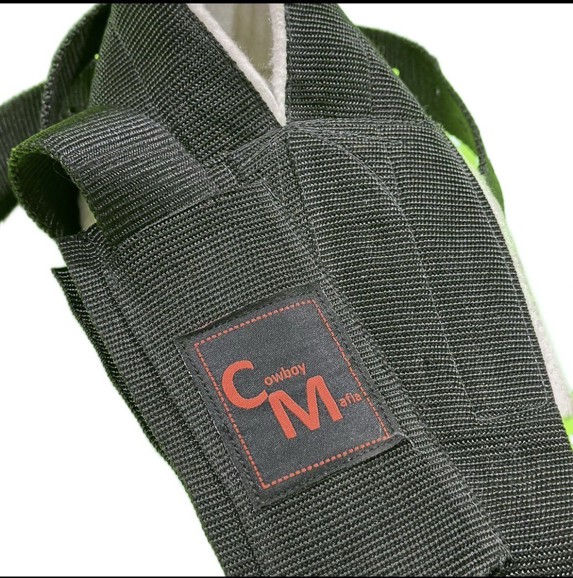 Horn Wraps For Team Roping Black by Cowboy Mafia