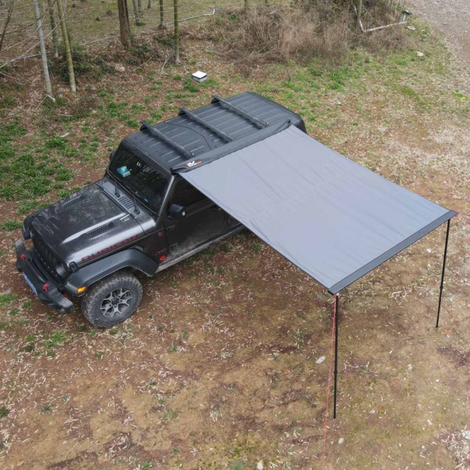 Naturnest 5.2x8.2ft Car Side Awning Waterproof Car Awning Shade Outdoor Camping