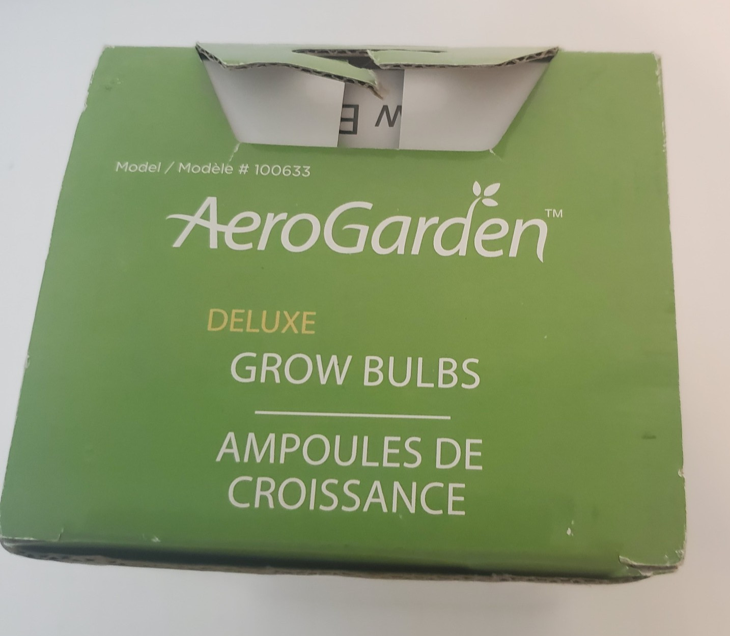 AeroGarden Deluxe Grow Bulbs Compact Fluorescent 3 Per Box 100633