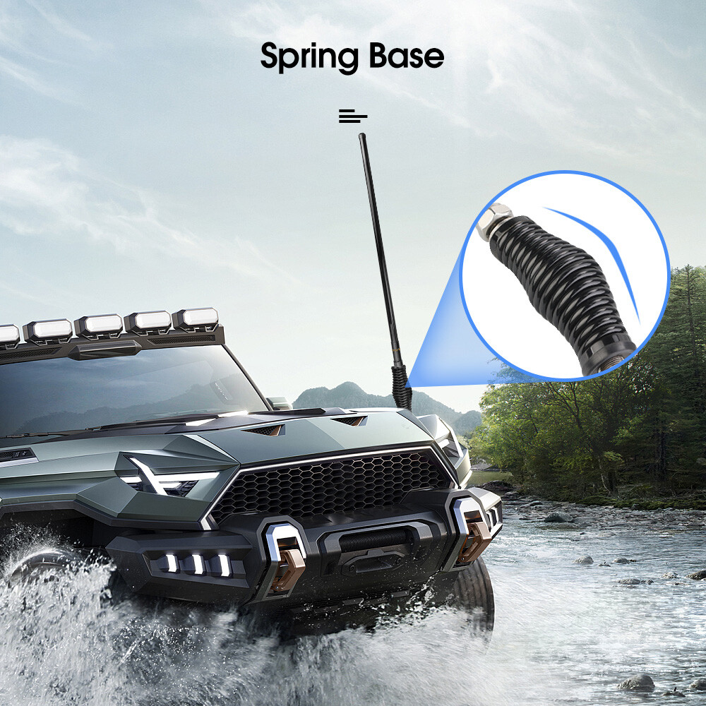 Retevis MR300 Heavy Duty Fiberglass Radome GMRS Antenna For Mobile Car Radios