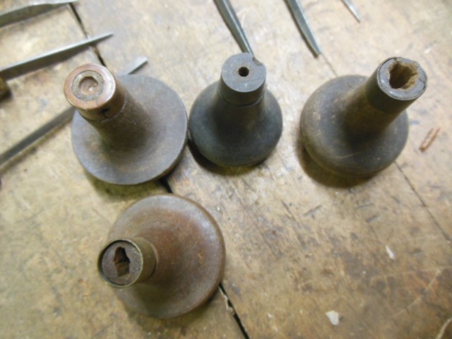 Vautier Hewes vintage engraving tool lot used chisel craft tools