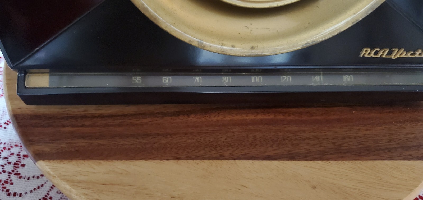 Nice VTG 1949 RCA Victor Radio 9-X-571 Bullseye Bullhorn Golden Throat - NICE ♫