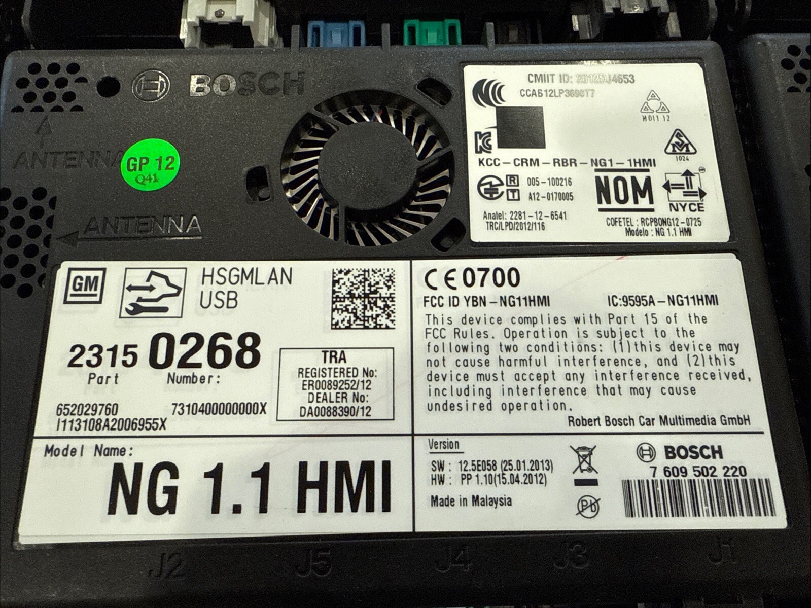 VIN Programming Inc 2014-2015 CHEVY SILVERADO GMC SIERRA Cadillac HMI MODULE