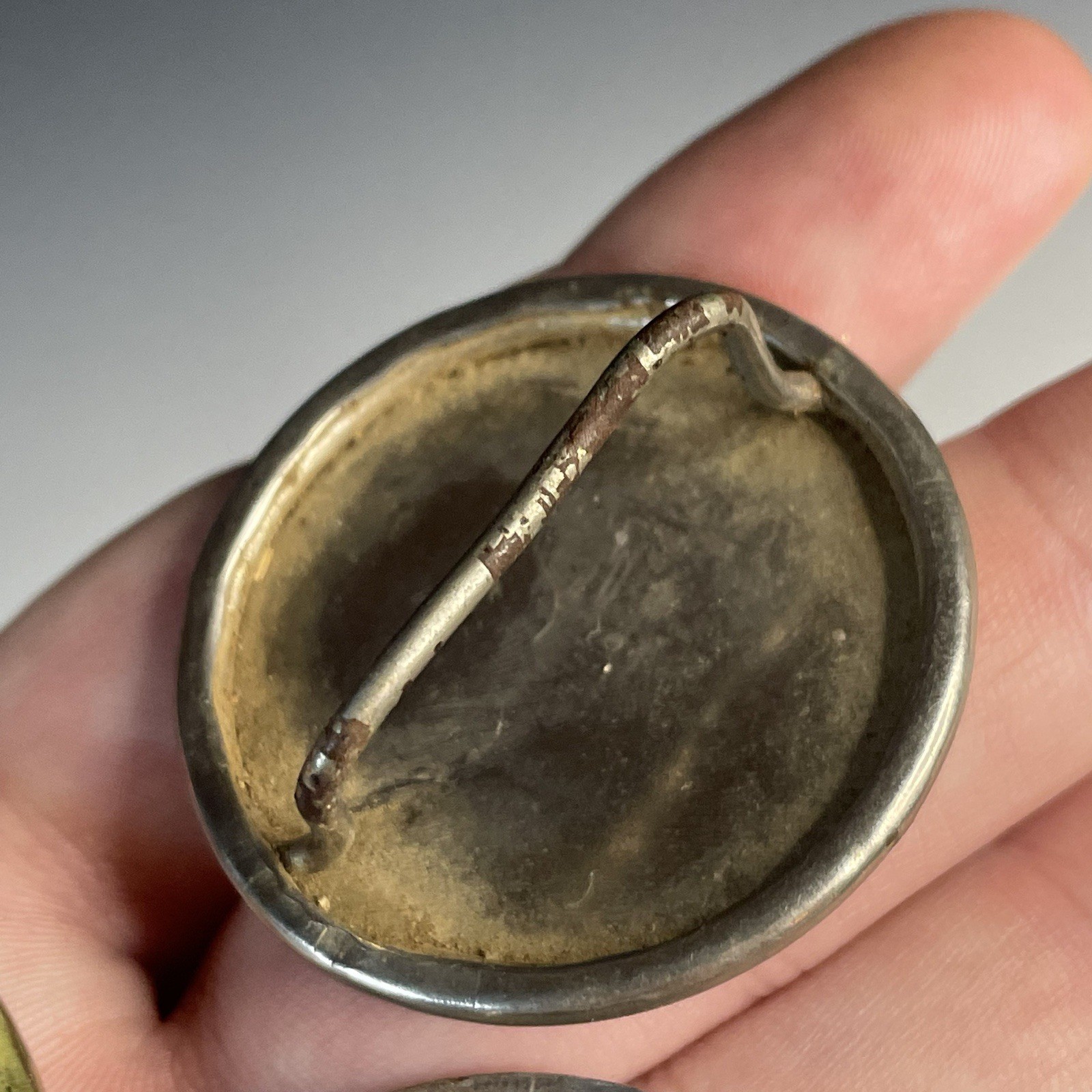 Lot of (3) Bridle Buttons Vintage 20th C. Horse Rosettes (One Brass)