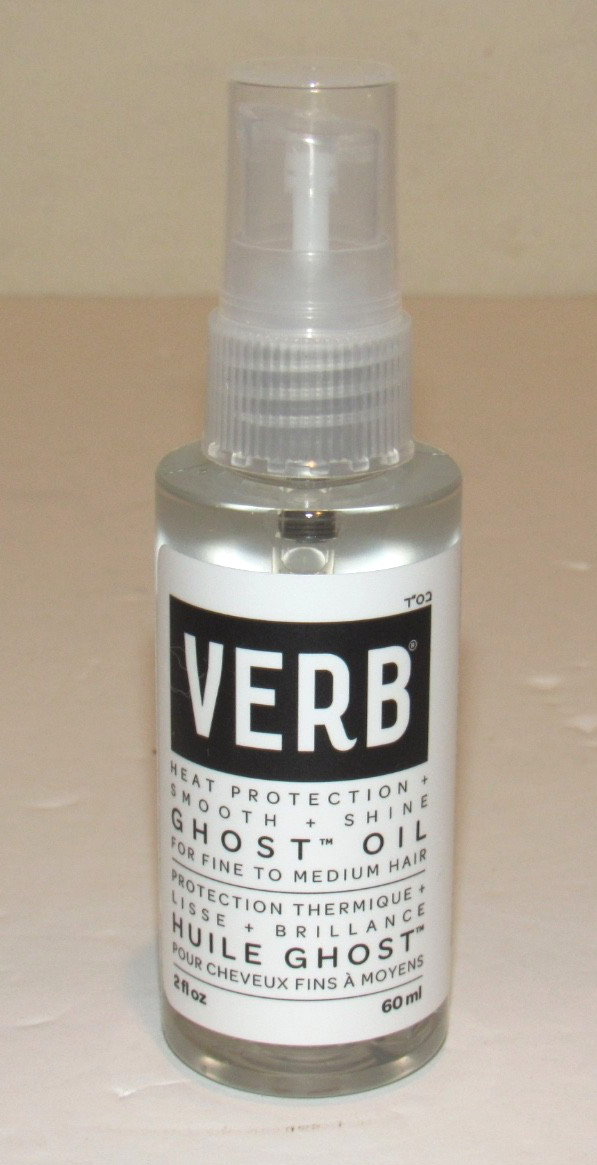 Verb Ghost Oil 2 Oz 60 mL Full Size Shine Smooth Frizz Weightless Hair Oil