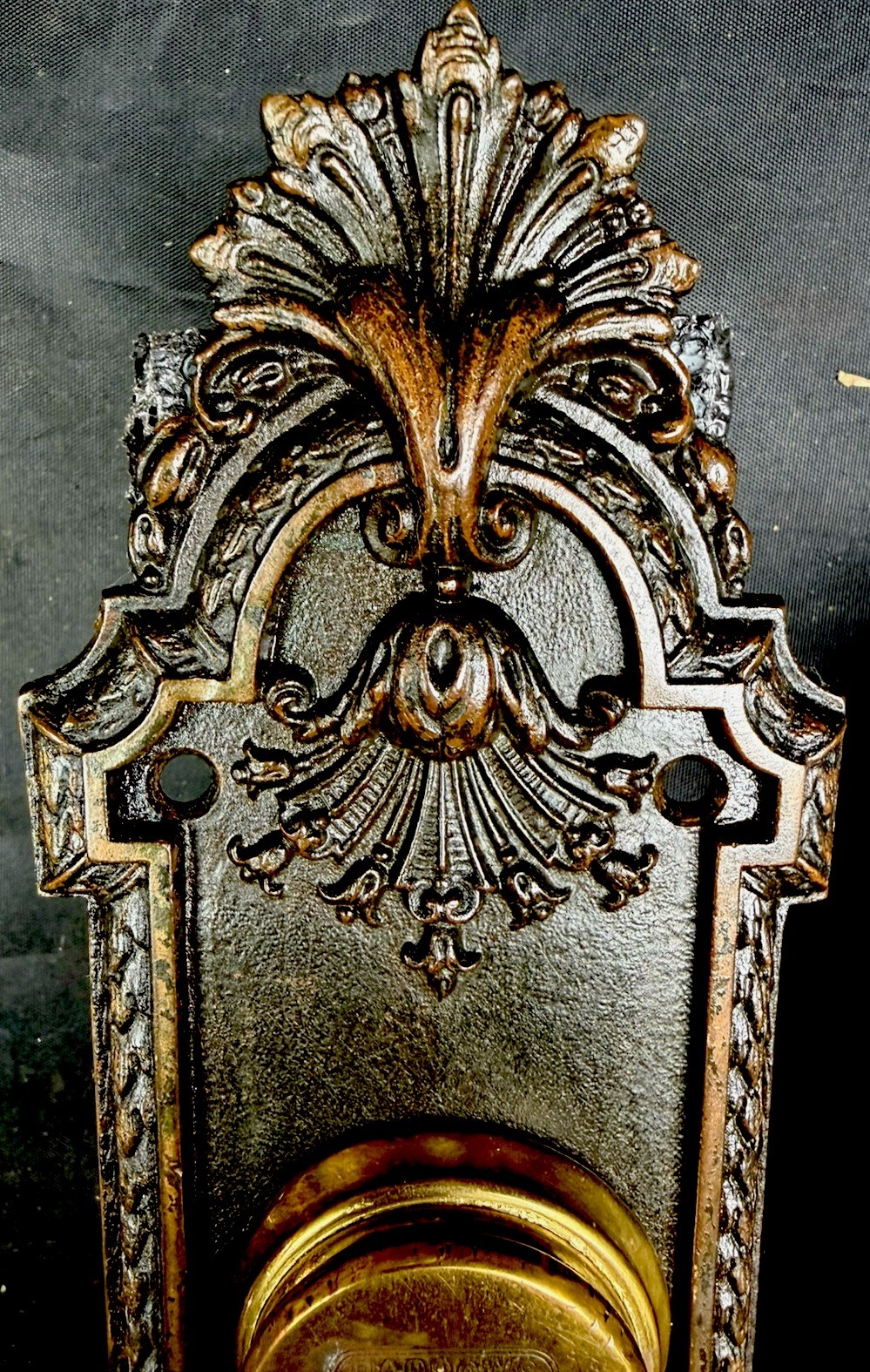 Barrows Ontario Passage Bronze Entrance / Front Door / Entry Doorknobs Set