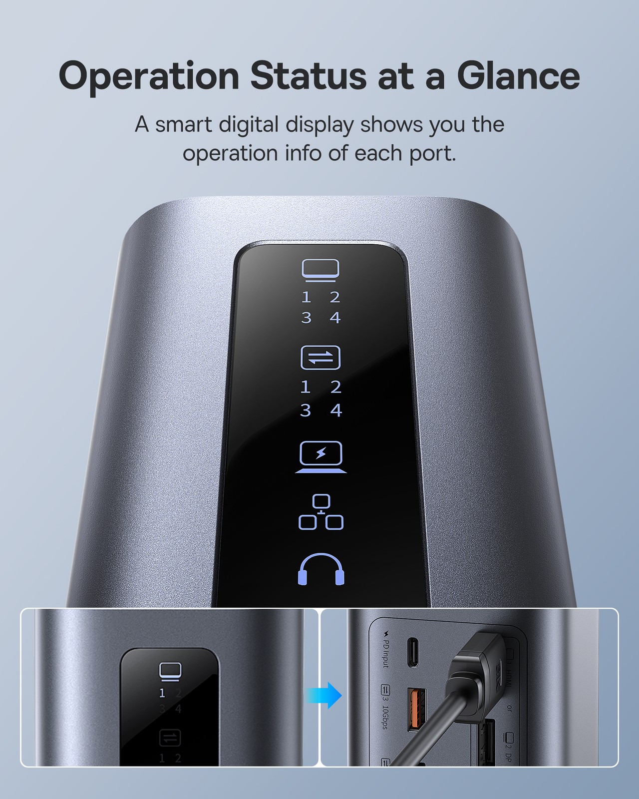 Baseus 11-in-1 Docking Station Triple Display 4K HDMI DP 10Gbps Ethernet 100W PD