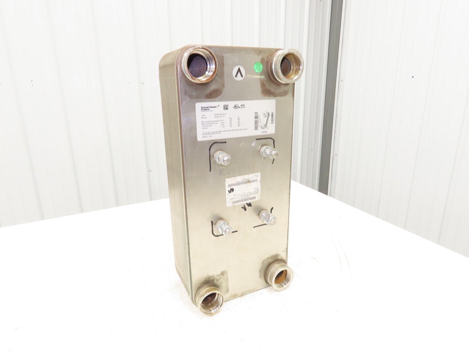 Thermal Transfer BPSW-50-20X10 50-Plate Brazed Heat Exchanger B120THx50/1P-SC-M