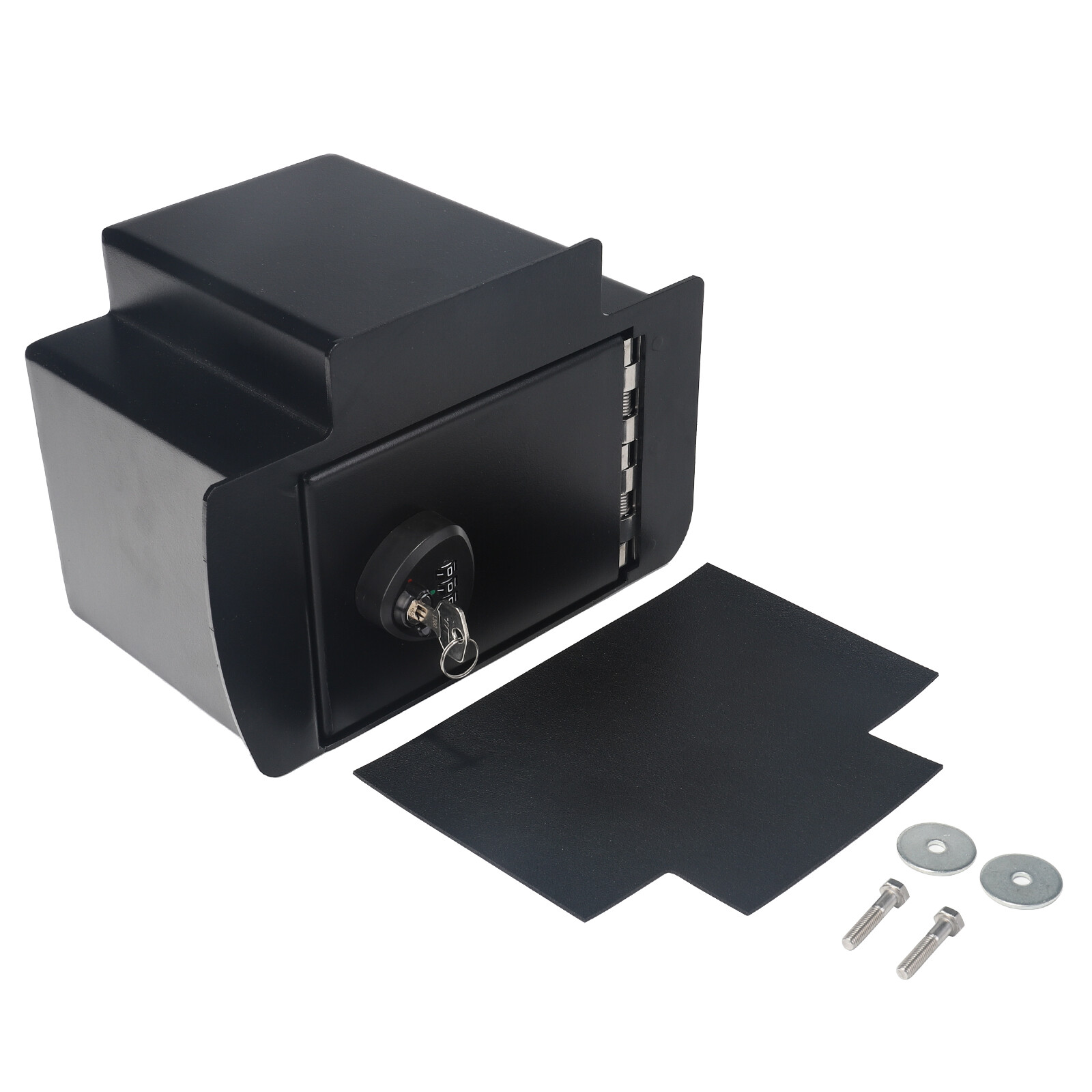 Center Console Gun Safe Vault For 2005-2015 Toyota Tacoma, 3 Digit Lock w/ Key