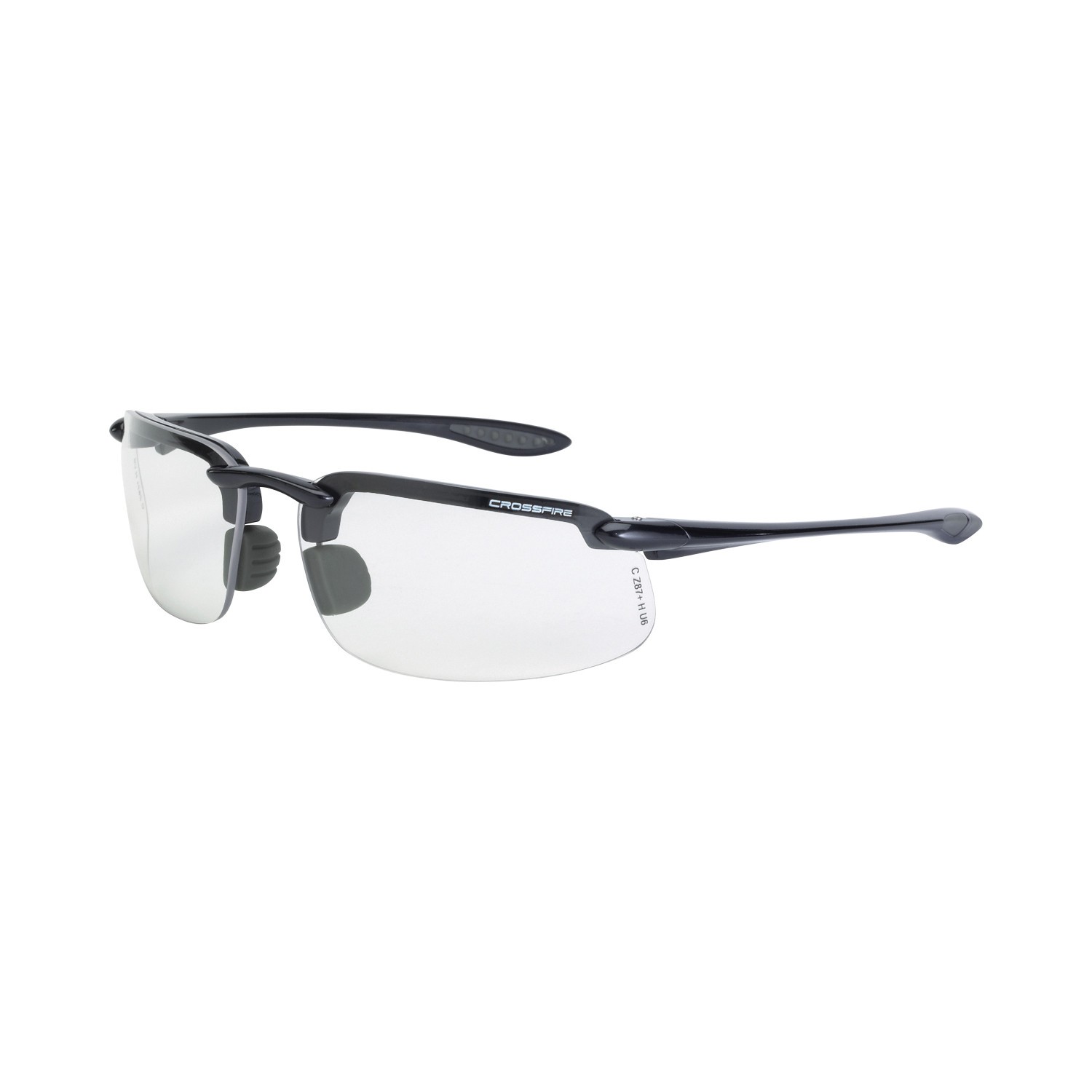 Radians Crossfire 2164 ES4 Bifocal Clear Lens Safety Glasses (Pick Diopters)