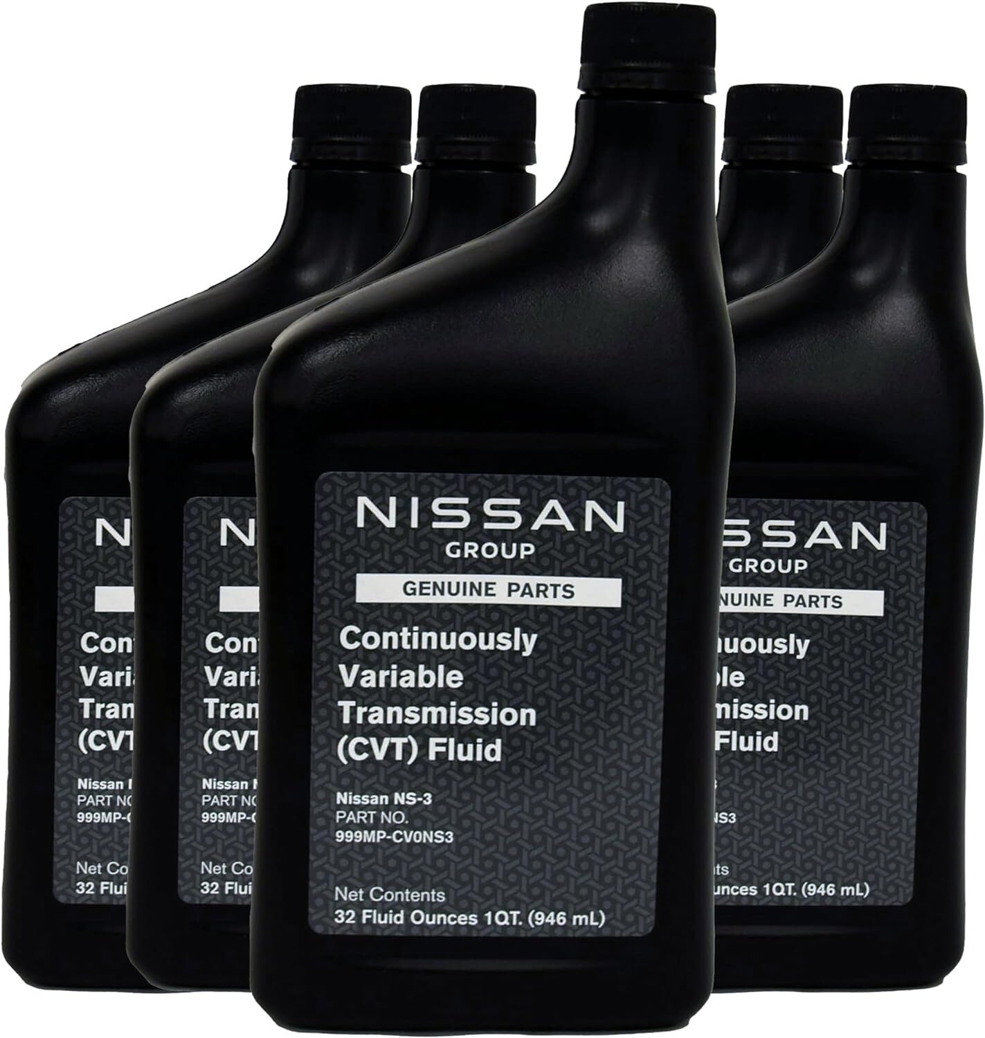 GENUINE OEM Nissan NS-3 CVT Fluid 5-Quart (999MP-CV0NS3 / 999MP-NS300P)