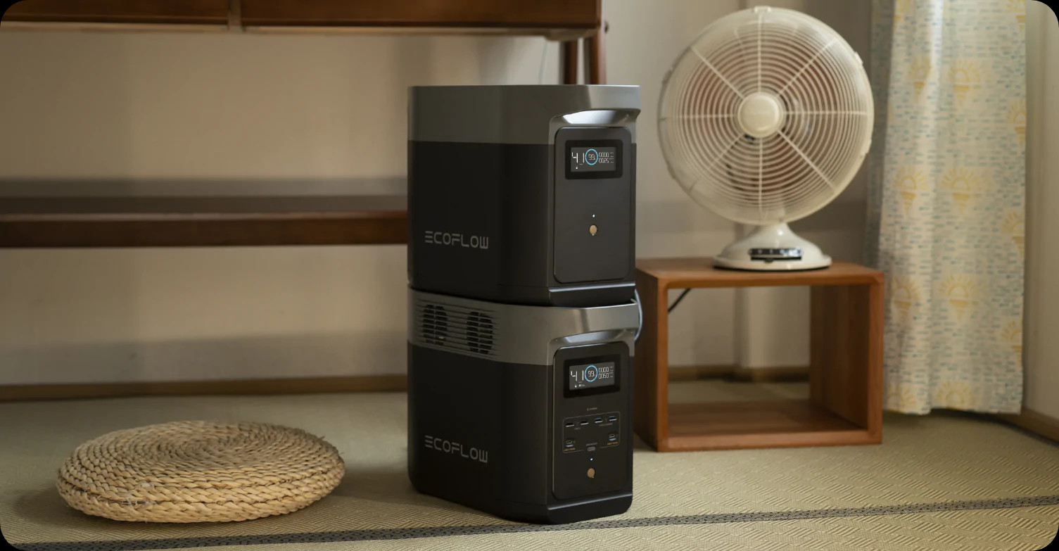 EcoFlow DELTA 2 Smart Generator Extra Battery 1024Wh Certified Refurbished, LFP