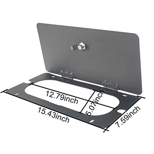 RAM Rear Seat Floor Storage Organizer Tray Lock Vault Box for 09-18 Dodge RAM