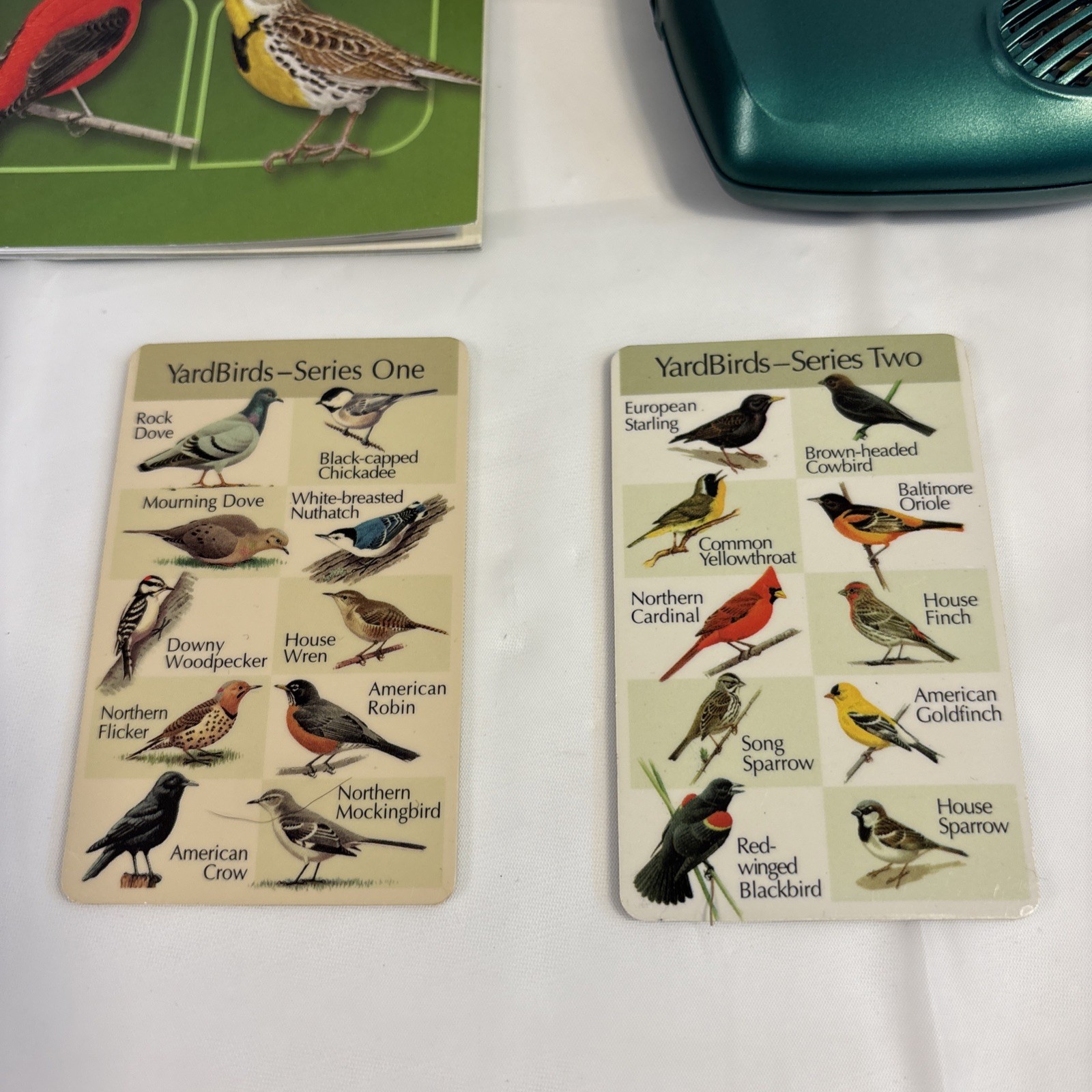 BirdSong IdentiFlyer Bird Song Identifier with 2 Cards Working Tested
