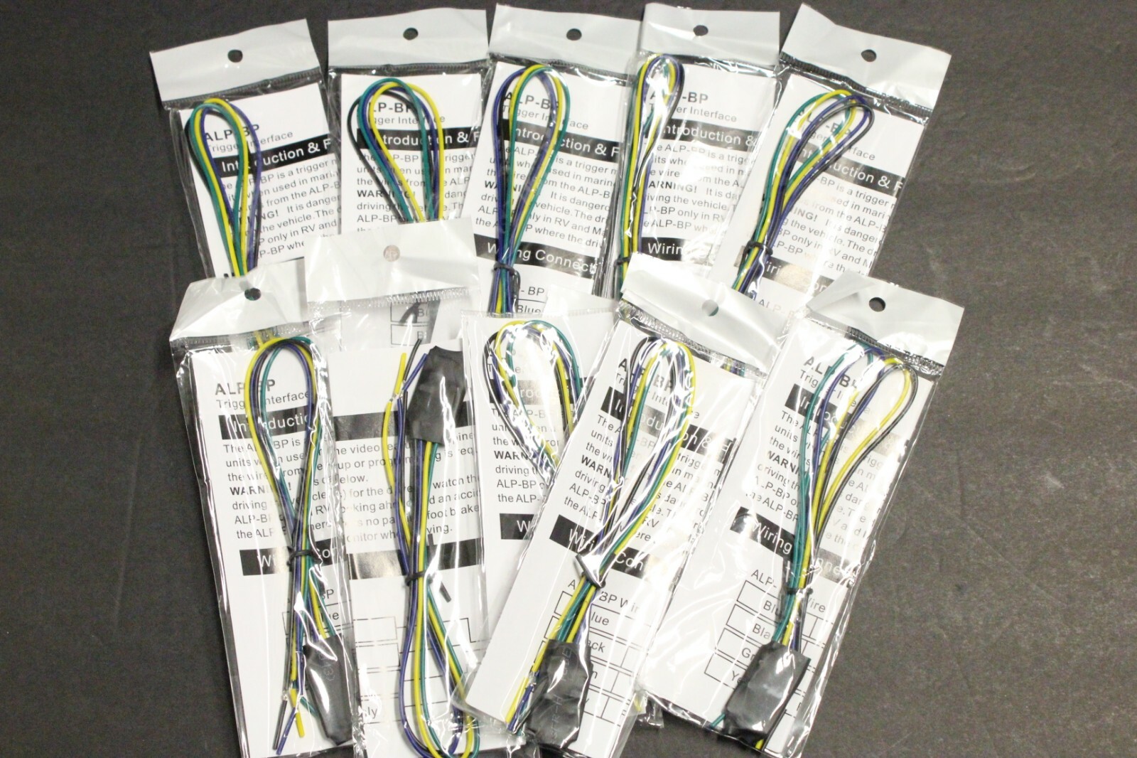 50 pcs Parking Brake Video Bypass interface with Alpine Pioneer, Kenwood DVD