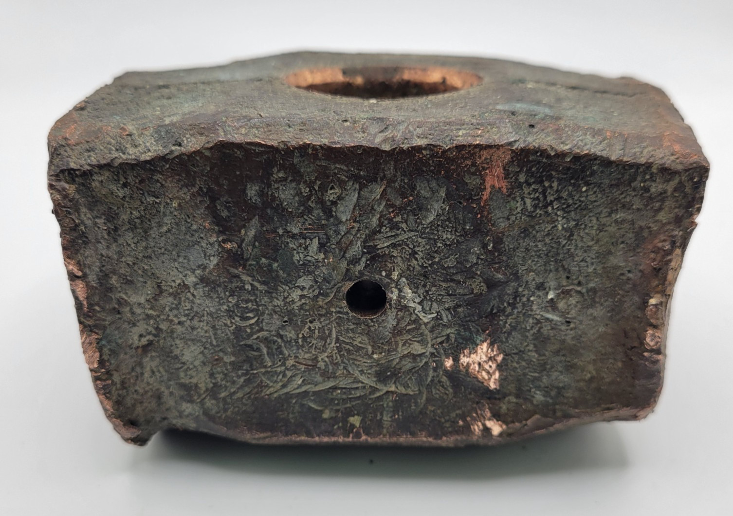 Brass Mallet Hammer 4 Lbs 5 oz Head Only 4" x 2"