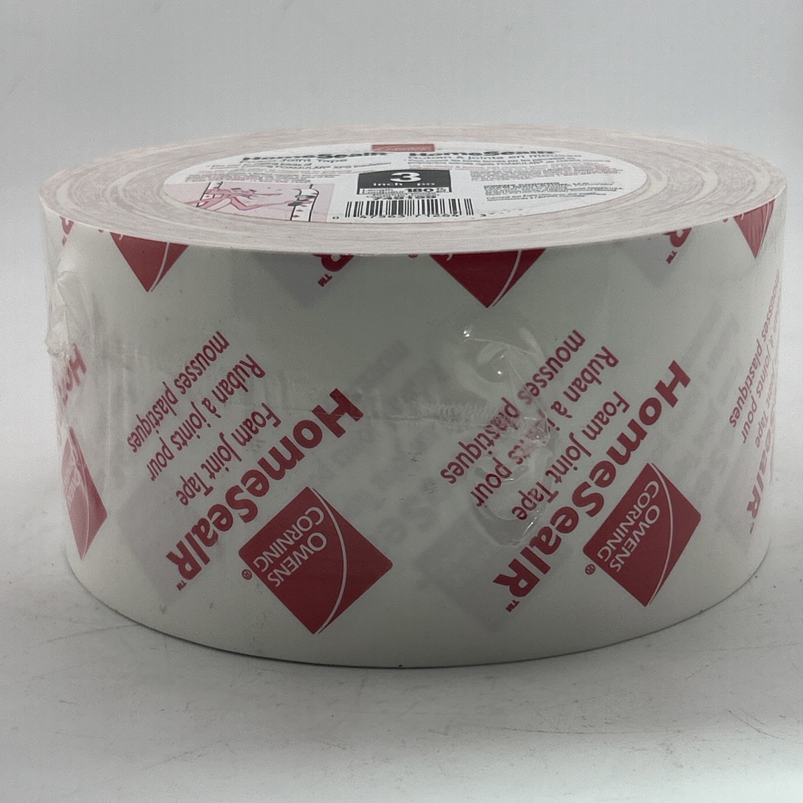 Owens Corning 749199 HomeSealR Foam Joint Tape 3"x180'