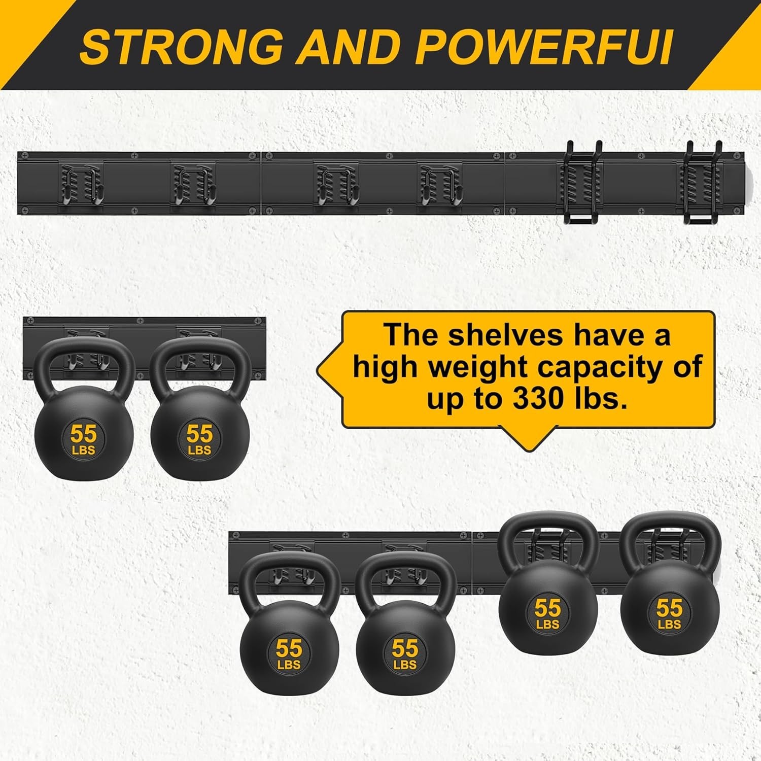 Garage Wall Tool Rack,Garage Organization, Garage Garden Tool Organizer Wall ...