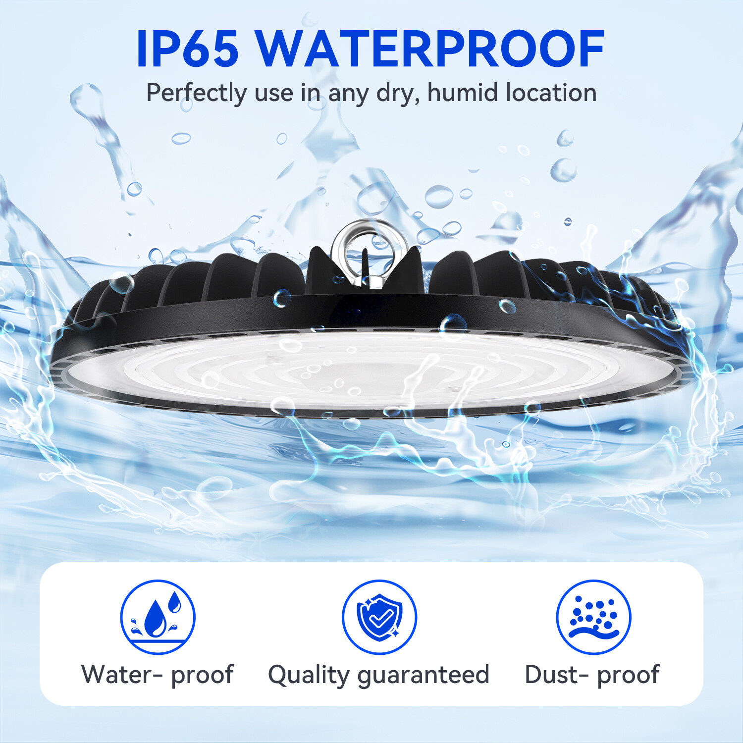 10Pack 200W UFO Led High Bay Light Warehouse Factory Commercial Industrial Light