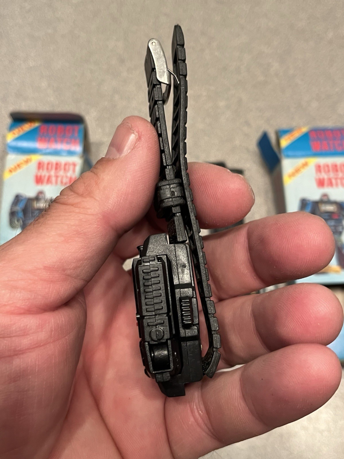 Vintage 1980's Robot Watch Transformer Hong Kong Open With Box Lot