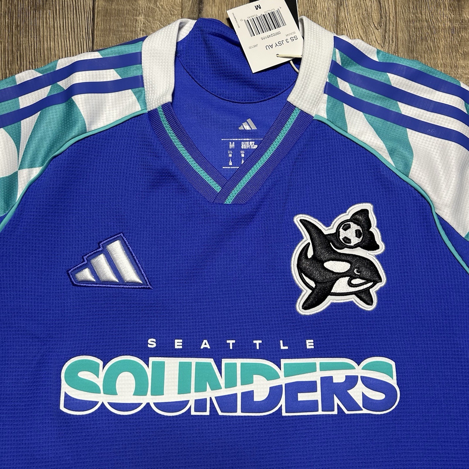 NWT Adidas Seattle Sounders 25/26 Authentic Third Soccer Jersey Mens M $150