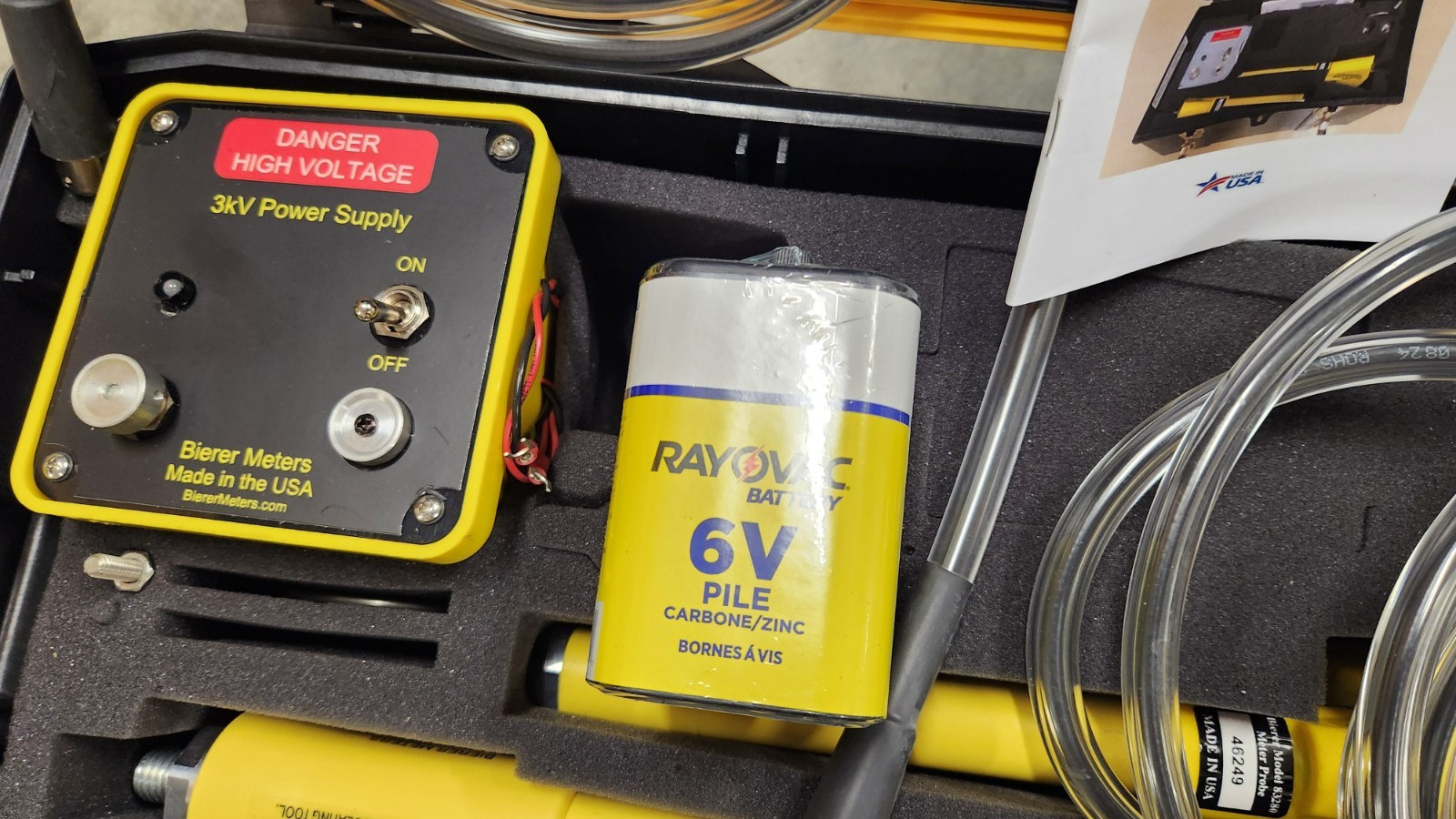 Bierer 83280 0-35kV Analog Voltage Detector Phasing Tester Lineman NEW IN CASE