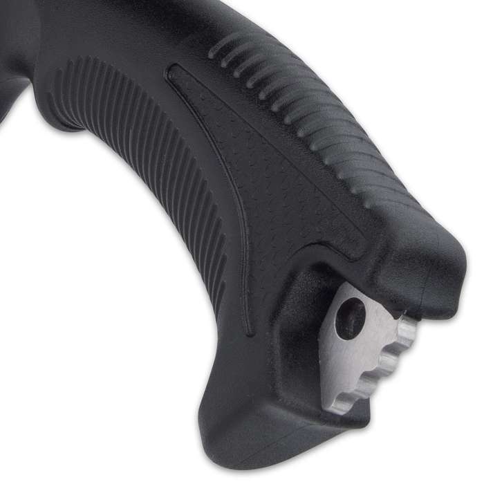 18" HUNTING SURVIVAL Military MACHETE Camping Fixed Blade Knife BLACK BOWIE NEW