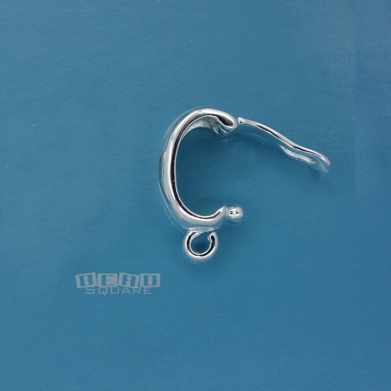 Sterling Silver Hinged Pendant Bail Enhancer Connector w/Open Loop #33319