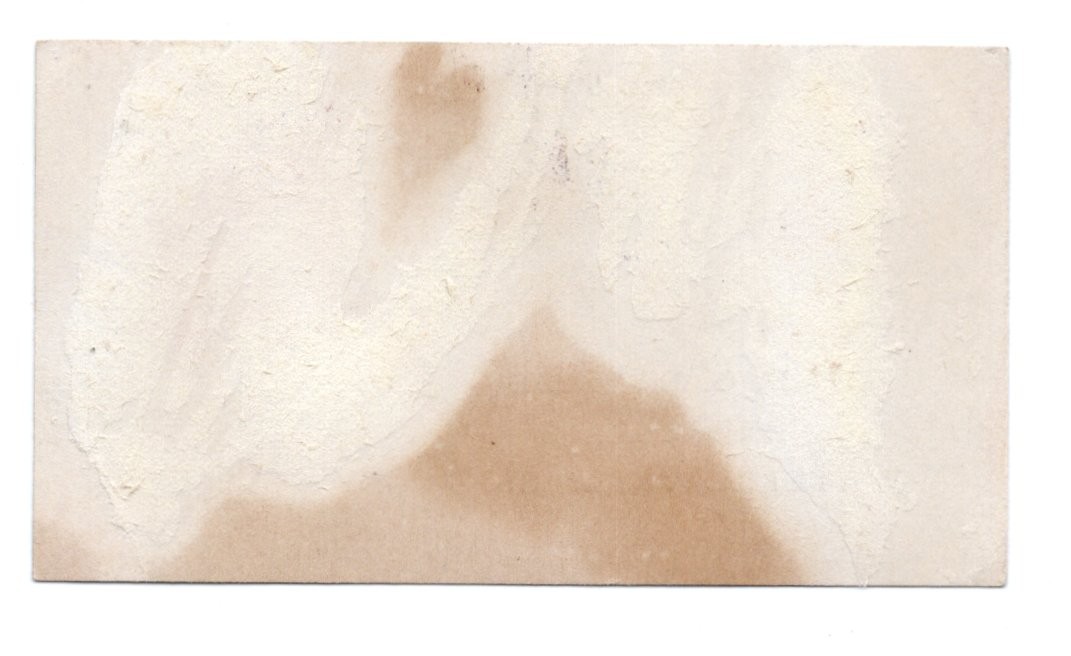 1880-90s - Fred G. Barker Printer Watertown Massachusetts Card - XL2B