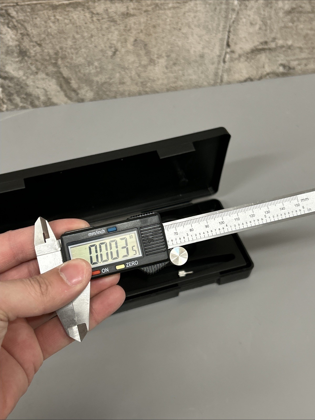 MATCO TOOLS 6"/150MM Electronic Digital Caliper DC601C w/ Original Case Tested