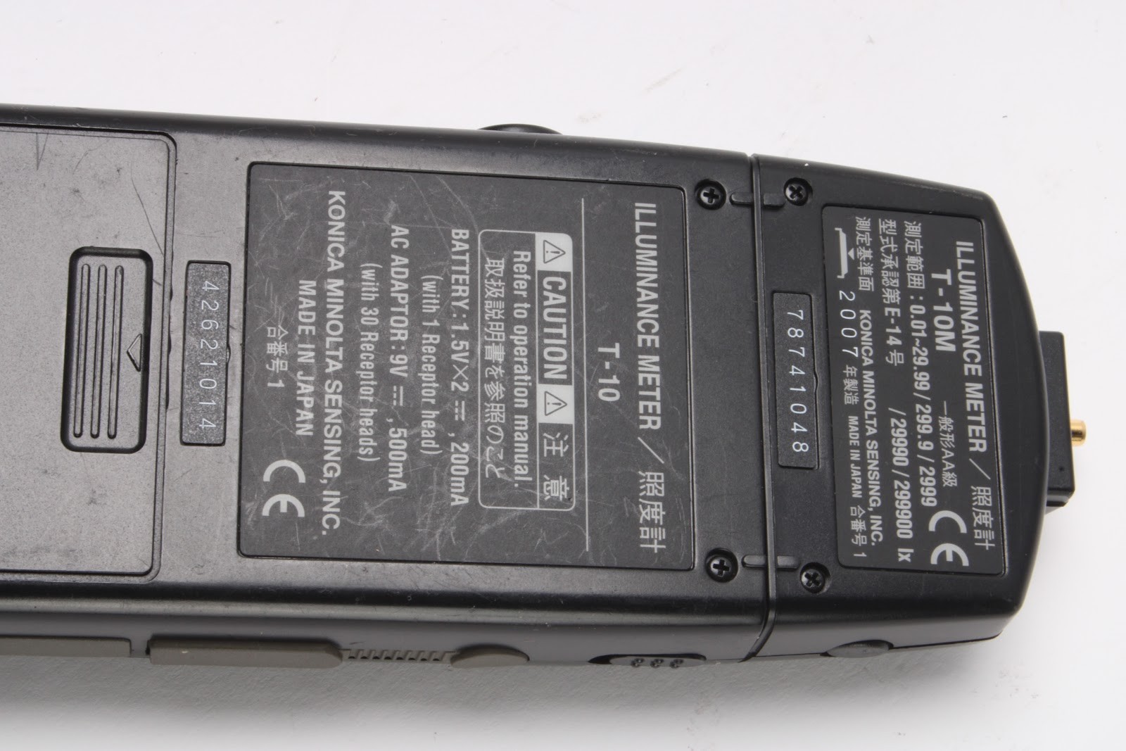 Konica Minolta T-10 Illuminance Meter