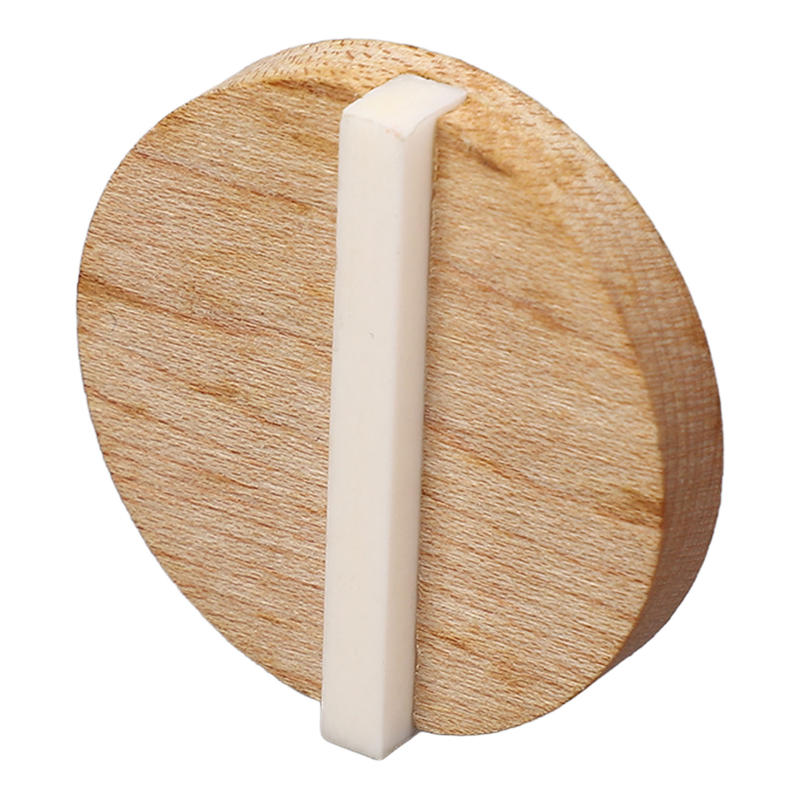 Guitar Resonator Biscuit Replacement Maple Wood Biscuit With Ox Bone Saddle CHU