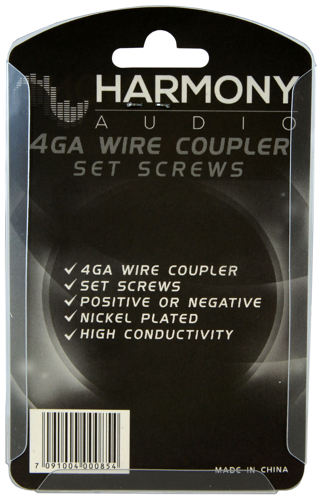 Harmony Audio HA-WC4 Car Stereo Power or Ground 4 Gauge Wire Splice Coupler New