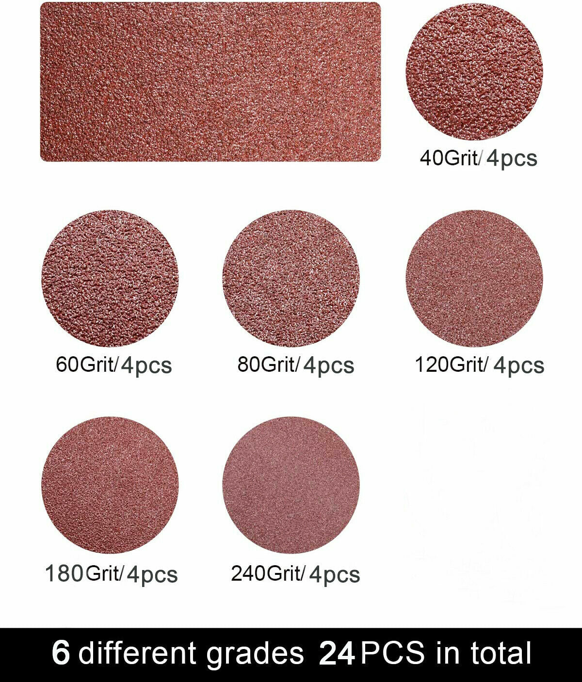 1/2 x 18" Sanding Belts Air File Belt Sander Sandpaper 40 60 80 120 180 240 Grit