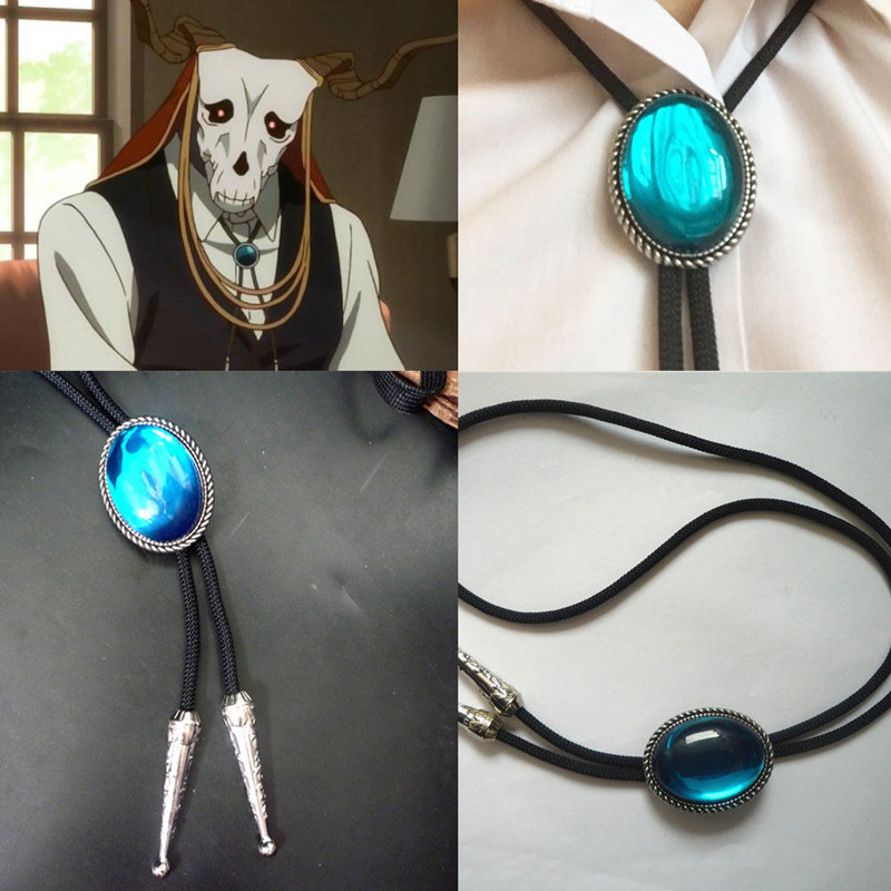 The Ancient Magus' Bride Elias Ainsworth Cross Necklace Tie Pendant Cosplay Prop