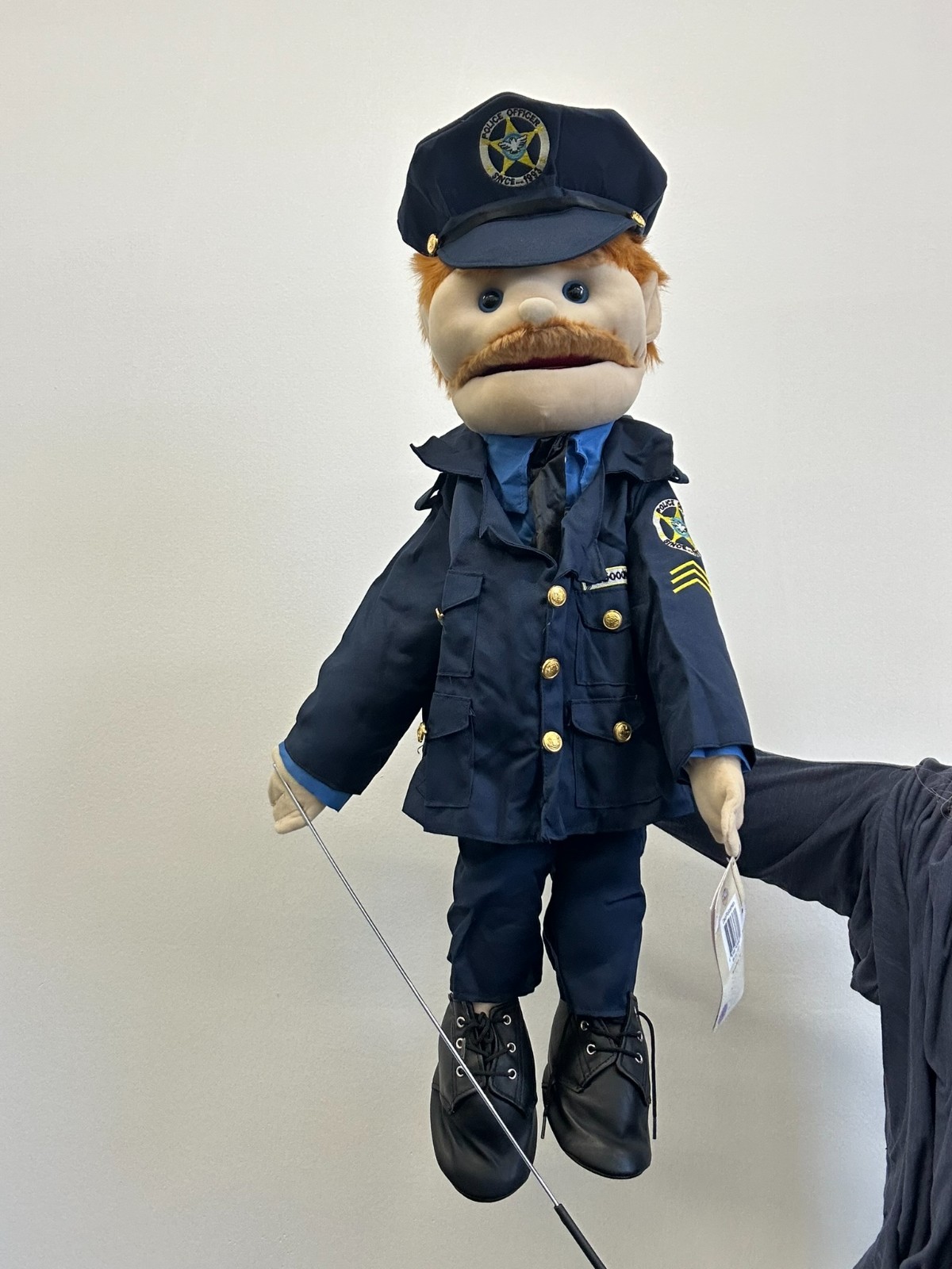 28" Sunny Policeman, White GS4308 Full Body Puppet