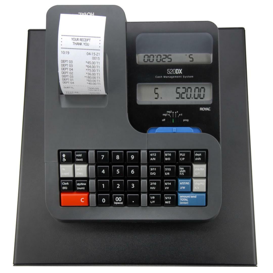 ROYAL 520DX CASH REGISTER