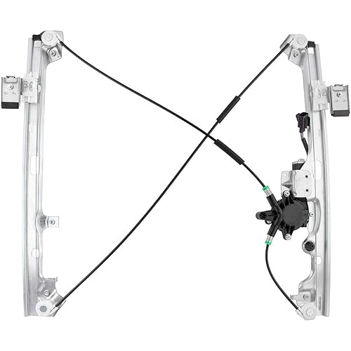 Front Left Driver Side Power Window Regulator w/Motor Fit For Cadillac