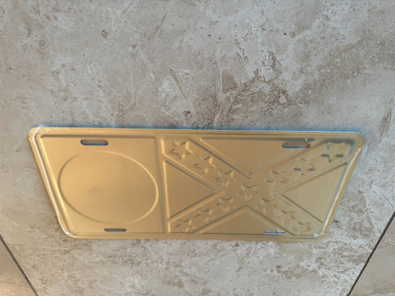 Smokey and the Bandit 1977 Firebird Trans Am Georgia License Plate Embossed