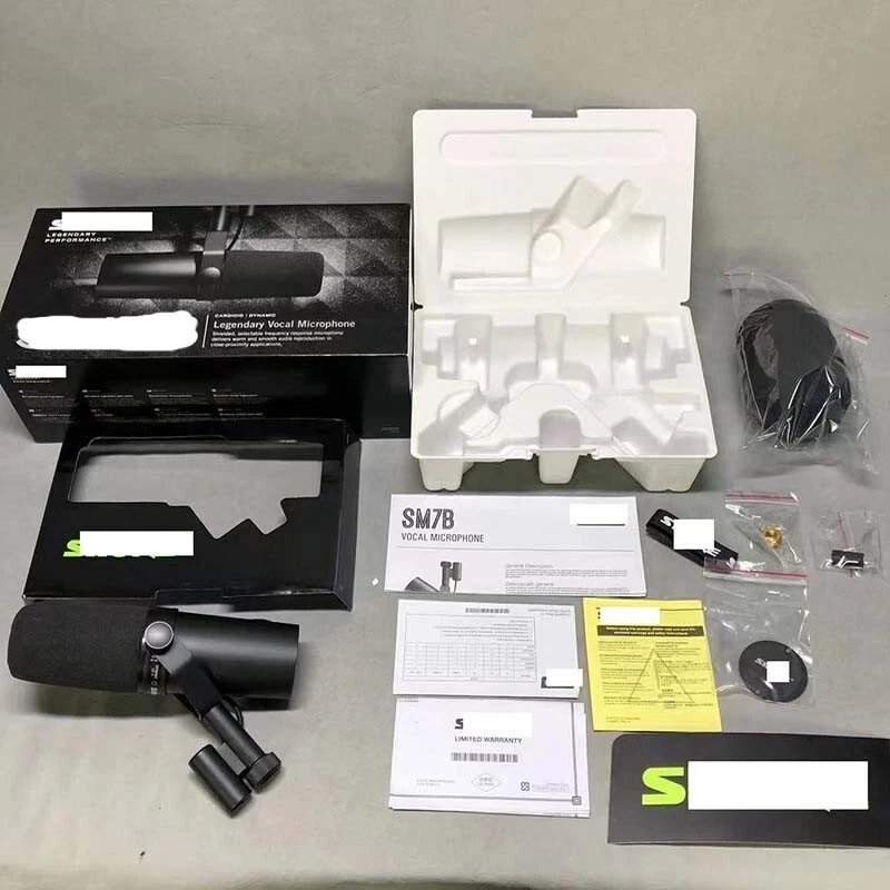 Shure SM7B Cardioid Dynamic Vocal Broadcast Microphone NEW