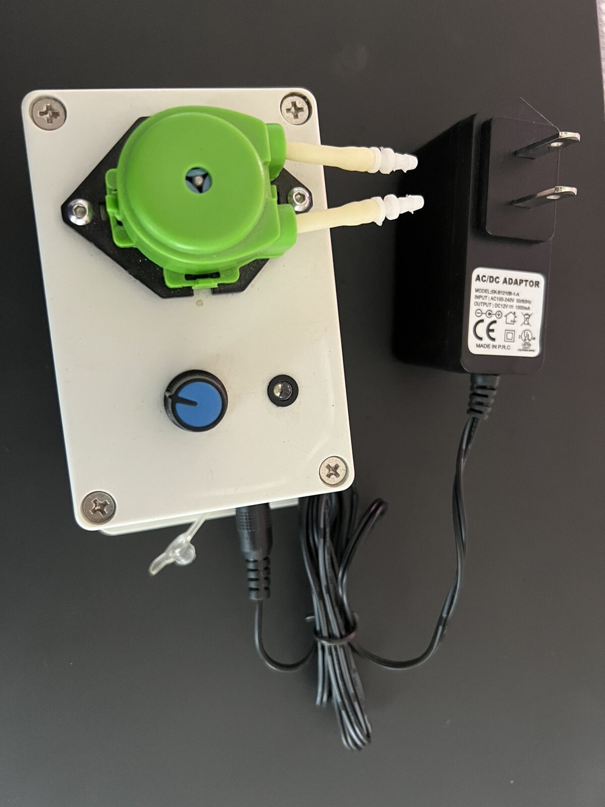 Adjustable Speed Dosing Pump Peristaltic Dosing Head For Aquarium Lab 110 AC