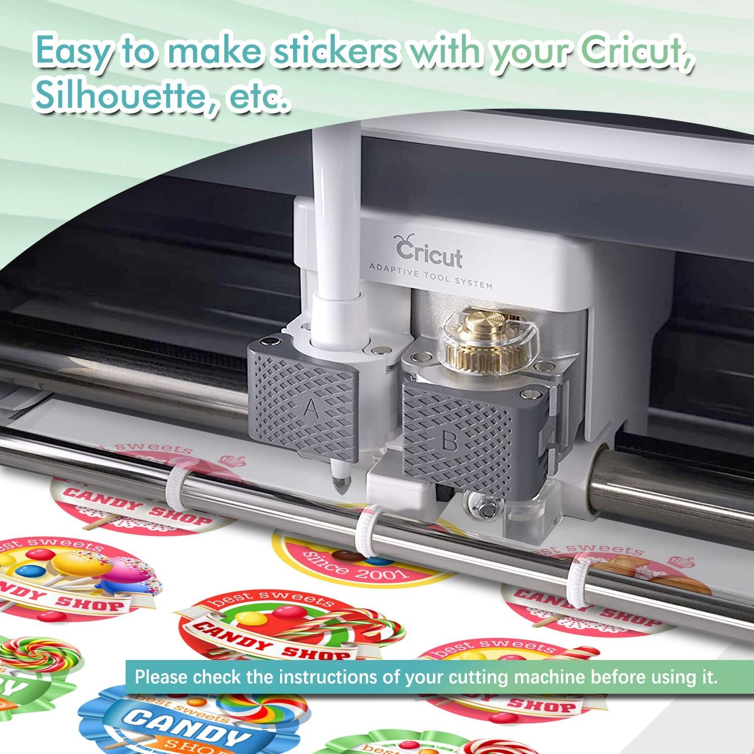 Lot 20-100 KOALA Printable Vinyl Sticker Paper Glossy/ Matte/ Clear Inkjet Laser