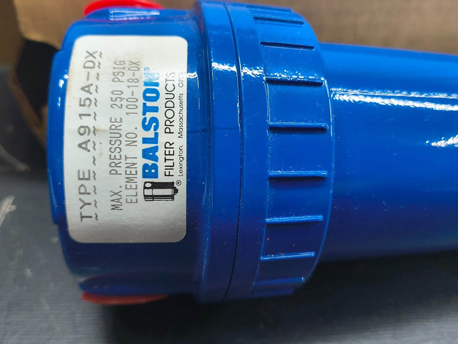 💥NEW BALSTON 3/4" NPT PNEUMATIC FILTER ASSEMBLY 250 PSIG @ 130°F A915A-DX